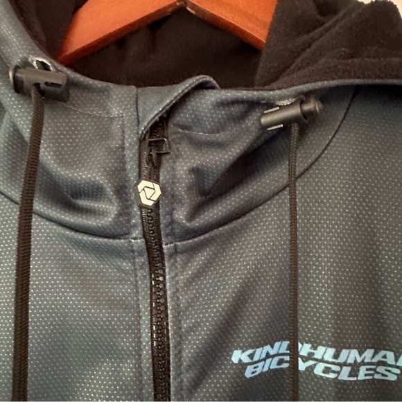 VERGE SPORT /KIND HUMAN BICYCLE HOODIE/JACKET  MENS SZ XL - Picture 8 of 9
